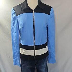 Jones New York Blue and Black Women's Blazer